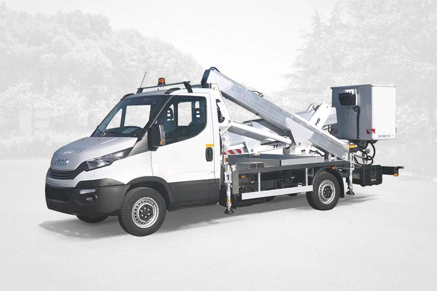 Piattaforma autocarrata MX 210