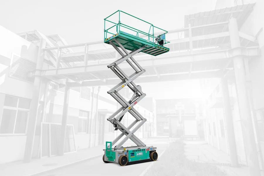 Piattaforma pantografo Imer 8122